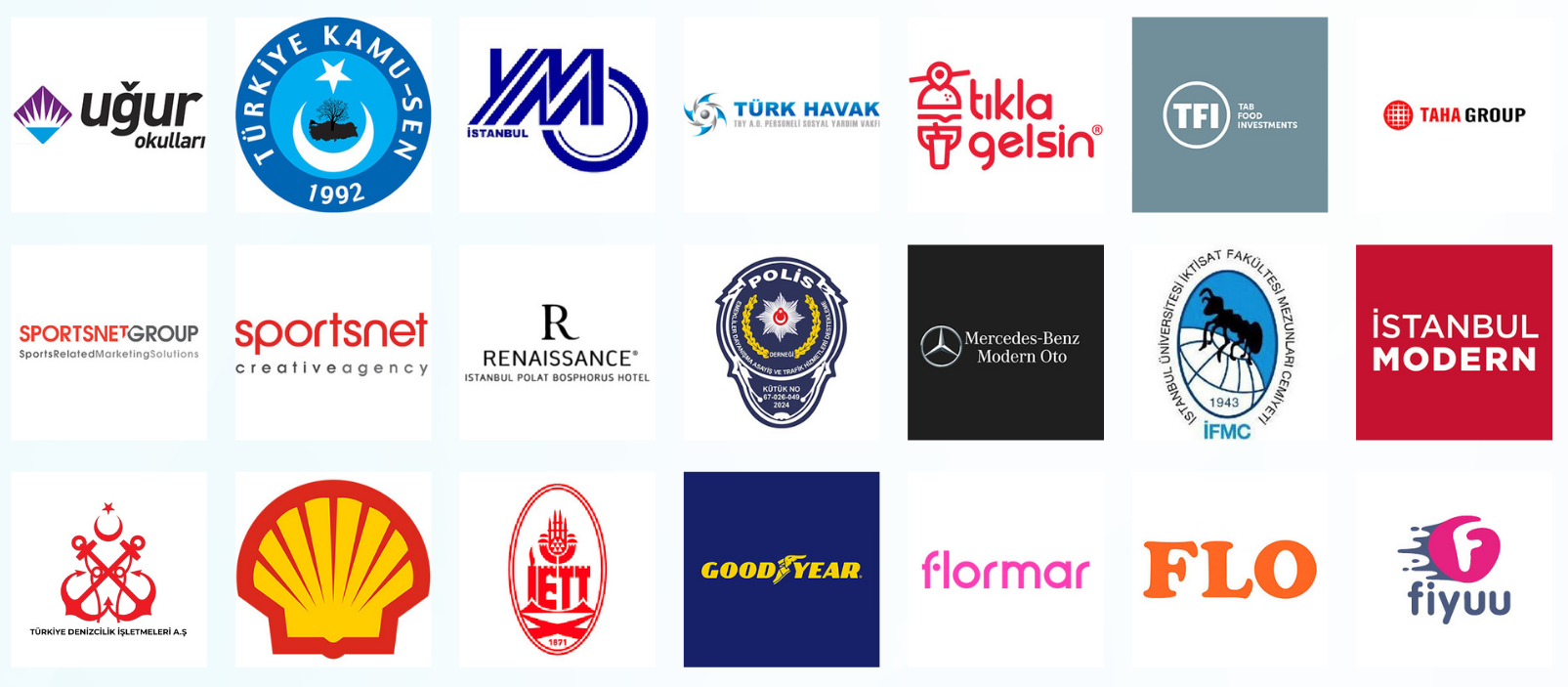Anlaşmalı kurum logoları 2