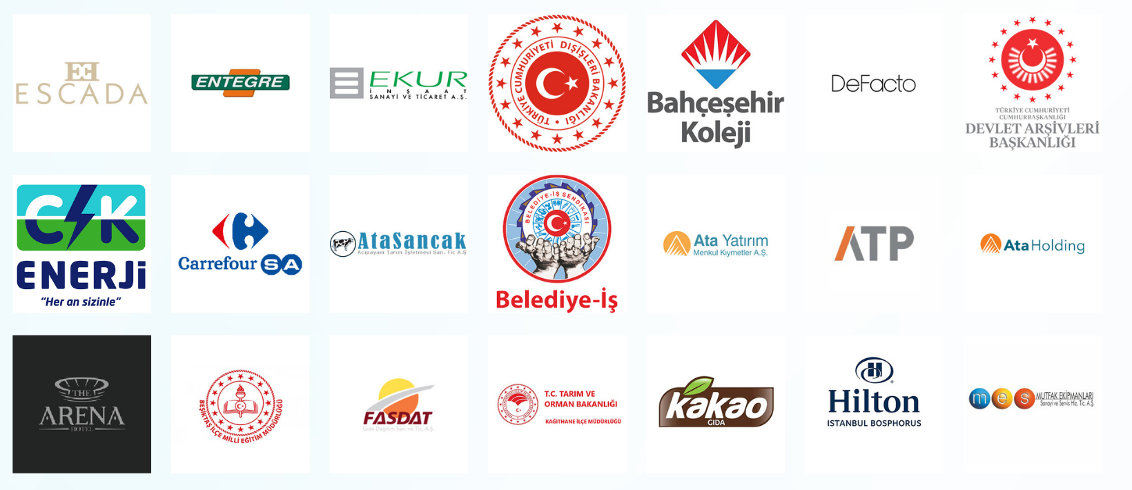 Anlaşmalı kurum logoları 3