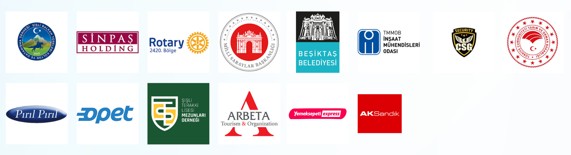 Anlaşmalı kurum logoları 4